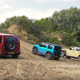 Illustration for article titled See How A Mercedes G-Class, Suzuki Jimny And Jeep Wrangler Fare In A Three-Way Challenge